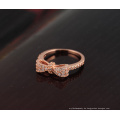 Süße Mädchen Zirkon Bowknot Geschenk Ring (CRI0143-B)